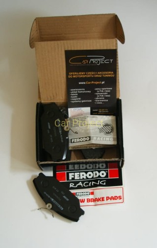 Klocki hamulcowe Ferodo DS2500 do Renault Clio 2 Sport, Renault Megane Coupe, Peugeot 306 GTI
