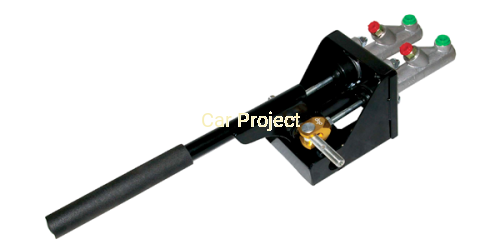 Hydrauliczny hamulec ręczny firmy OBP (z regulacją) i z 2 pompami hamulcowymi  (OBPHBB03A).