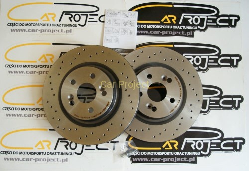 Tarcza hamulcowa Brembo - przód Renault Megane 2 Sport
