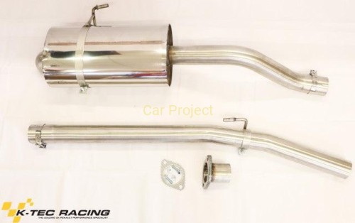 Układ wydechowy K-Tec Racing Stealth Supersport do Clio 2 Sport Ph1 i Ph2