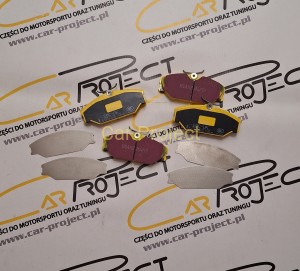 Klocki hamulcowe na przód /EBC Yellowstuff/ Clio 2 Sport RS