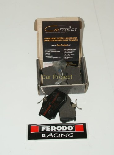 Klocki hamulcowe  Ferodo DS2500  do Clio III RS, Clio IV RS, Megane III RS,  207 RC,  208 GTi, Audi S3 8L