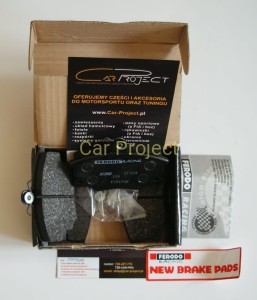 Klocki hamulcowe  Ferodo DS2500  Opel Astra GSI  Kadett GSI  Vectra A, Daewoo Lanos