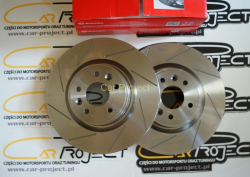 Tarcza hamulcowa Brembo nacinana przód  Renault Megane 3 R.S.  (DZ0/1_)