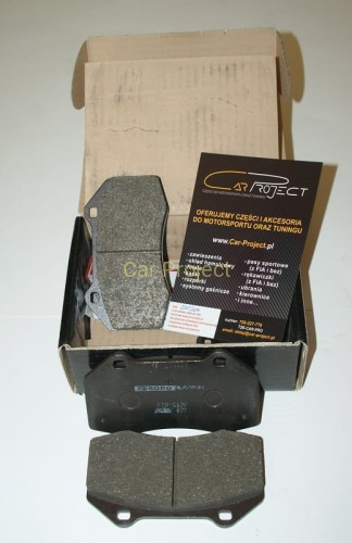 Klocki hamulcowe  Ferodo DS3000  do  Ford Focus I RS, Citroen C2 R2, Peugeot 406 Coupe V6
